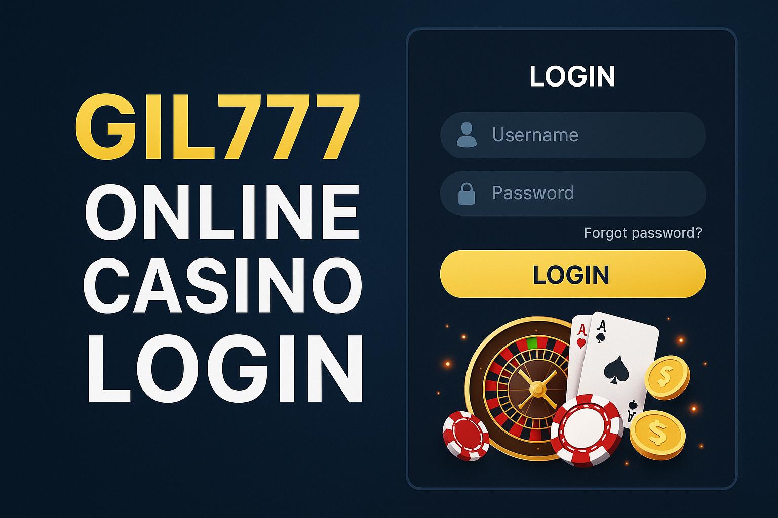 Login no Cassino GIL777